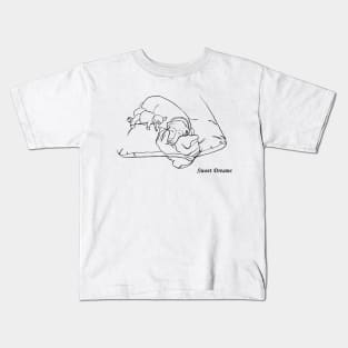 Sweet Dreams Beagle sleeping Kids T-Shirt